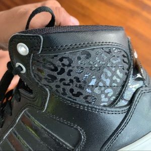 Adidas black shoes size 4.5